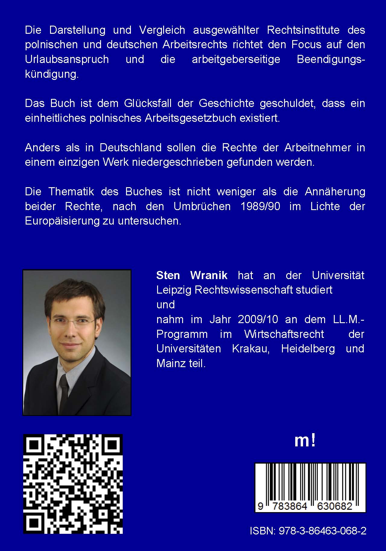 Darstellung und Vergleich ausgewählter Rechtsinstitute des polnischen und deutschen Arbeitsrechts - Der Urlaubsanspruch und die arbeitgeberseitige Beendigungskündigung